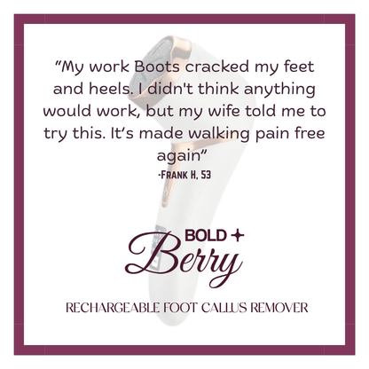 Quartz Rechargeable Foot Callus Remover